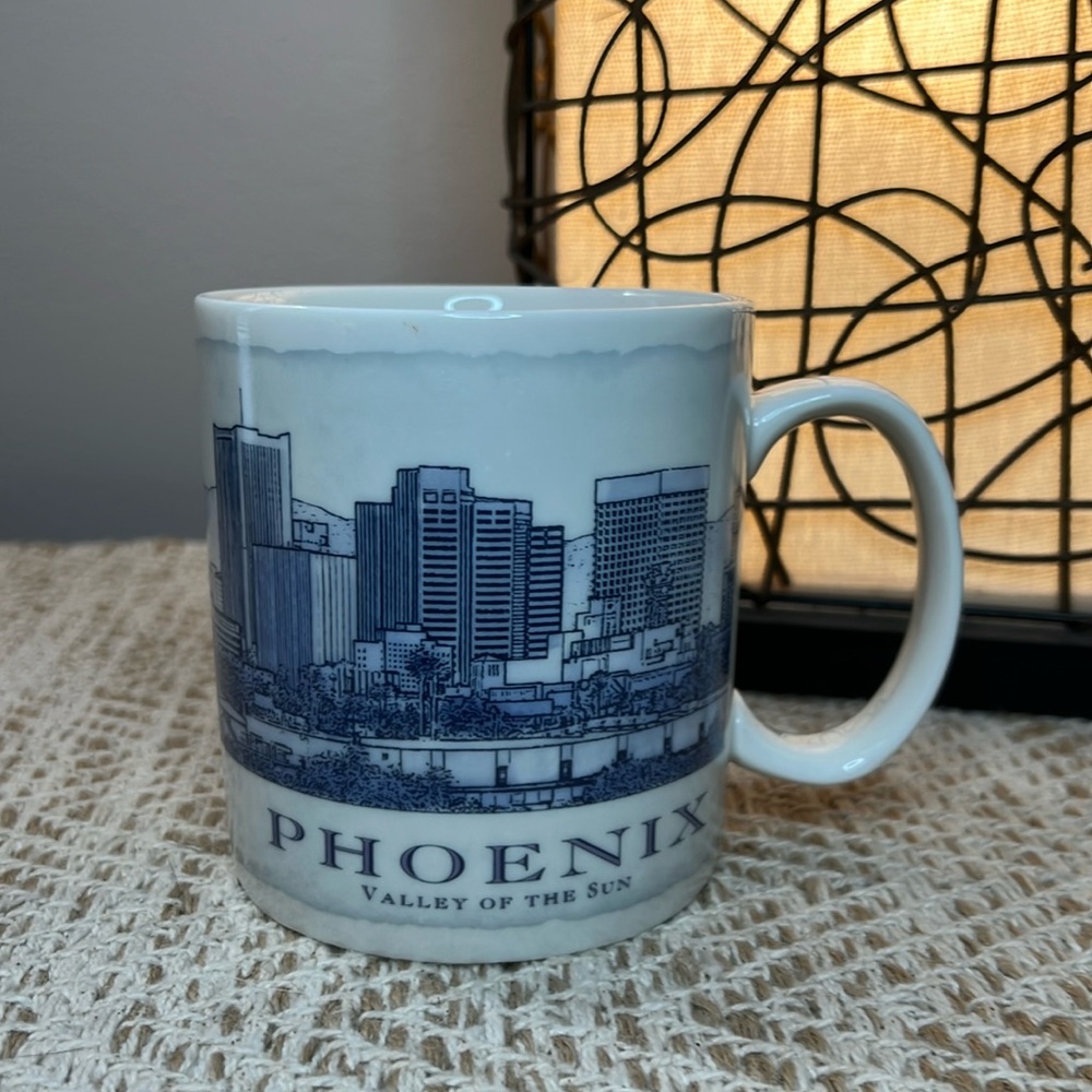 Vintage Starbucks Phoenix Architecture Mug